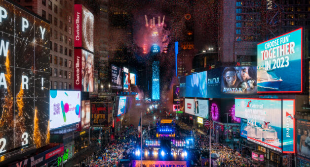 Silvesterfeier am Times Square: die alljährliche „Dick Clark’s New Year’s Rockin’ Eve Show“