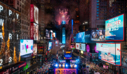 Silvesterfeier am Times Square: die alljährliche „Dick Clark’s New Year’s Rockin’ Eve Show“