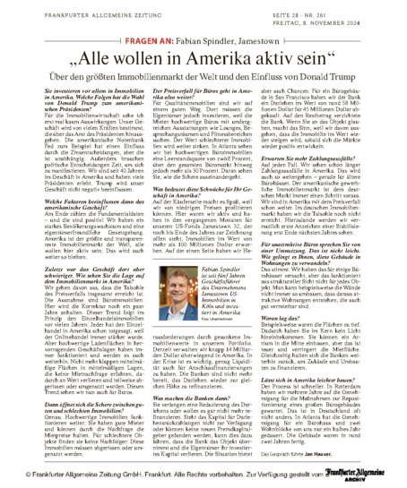 FAZ Interview